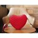 Double G Interlocking Mini Heart-shaped Shoulder Bag - Red