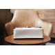 Deco Series Small Shoulder Bag - White