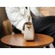 Horsebit 1955 Series Hobo Bag - White