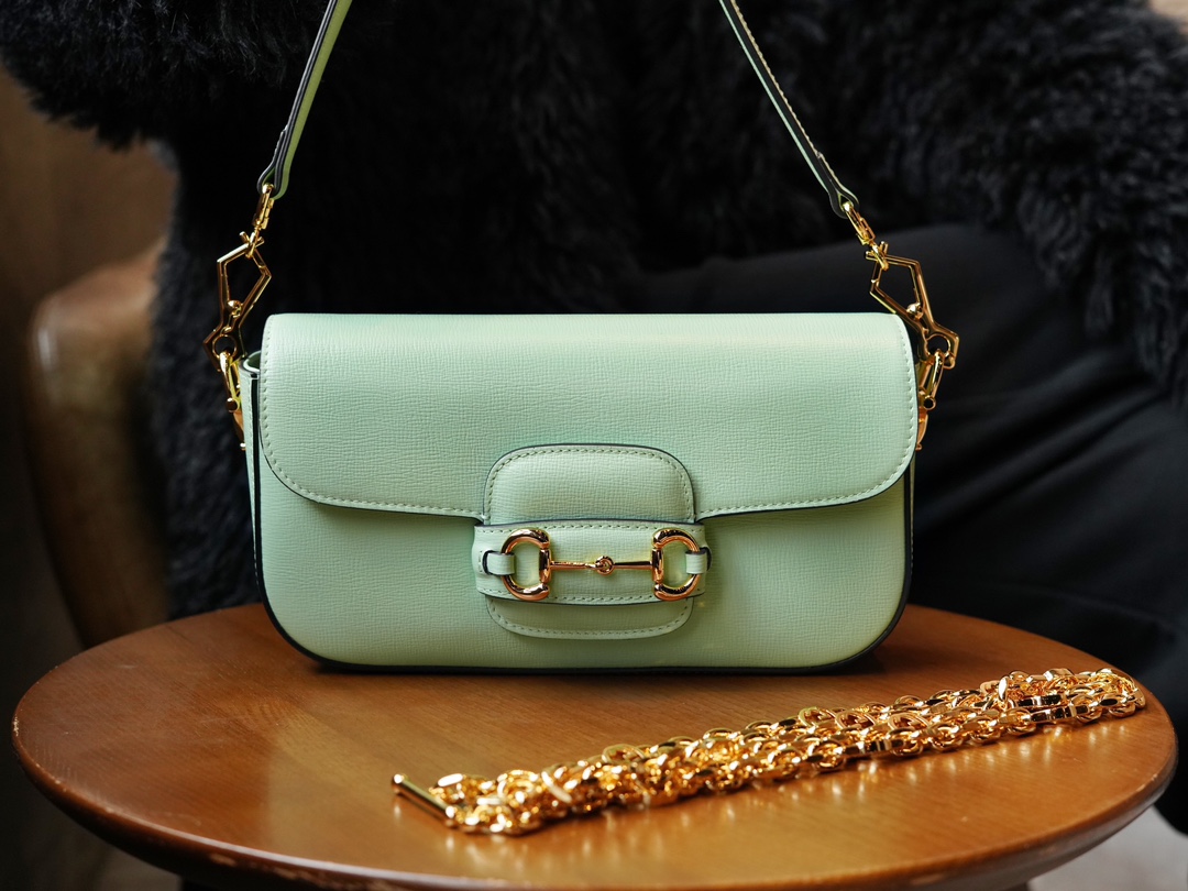 Horsebit 1955 Series Hobo Bag - Mint Green