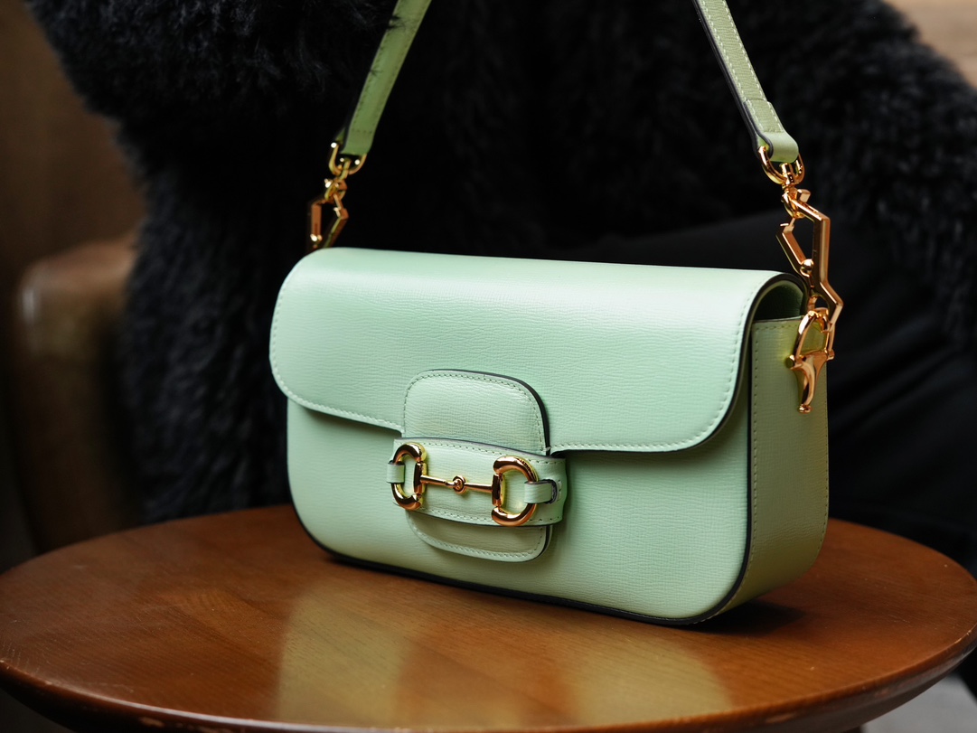 Horsebit 1955 Series Hobo Bag - Mint Green