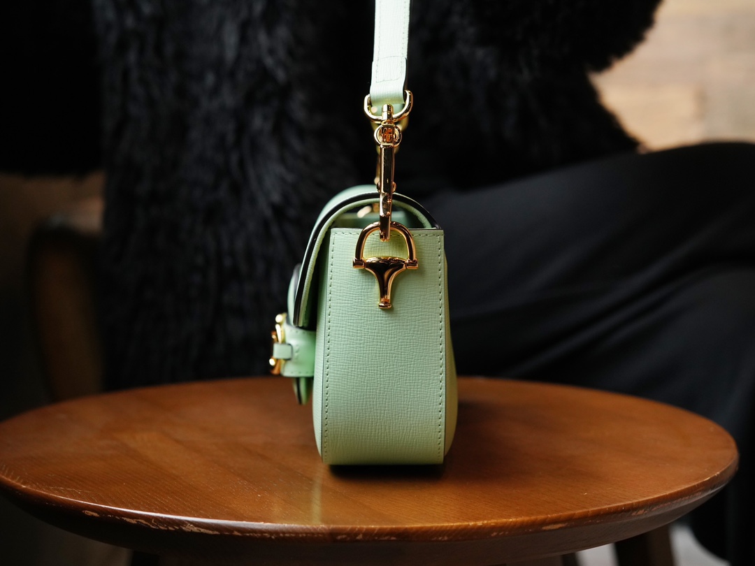 Horsebit 1955 Series Hobo Bag - Mint Green