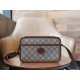 Interlocking G Mini Shoulder Bag - Brown GG Supreme Canvas