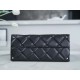 Chanel 24P Handle Kelly Box Black Large Fine-Grained Caviar Calfskin