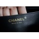 Chanel 24P Handle Kelly Box Black Large Fine-Grained Caviar Calfskin