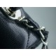 Chanel 24P Handle Kelly Box Black Small Fine-Grained Caviar Calfskin  