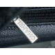 Chanel 24P Handle Kelly Box Black Small Fine-Grained Caviar Calfskin  