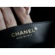 Chanel 24P Handle Kelly Box Black Small Fine-Grained Caviar Calfskin  