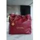 Chanel 22P Spring/Summer New 22 Bag Rouge Red Medium  