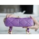 Chanel 22S Chunky Chain CF Shoulder Bag Mini Purple Chanel 22SS Spring/Summer Runway Chunky Chain Shoulder Bag Lambskin  