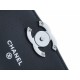 Chanel 22S Enamel Handle Chain Bag Black Lambskin Classic Diamond Quilting + Iconic Double C Logo Design  