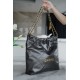 Chanel 22P Spring/Summer New 22 Bag Metallic Grey Small  