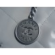 Chanel 22P Spring/Summer New 22 Bag Grey Silver Hardware Small  