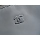 Chanel 22P Spring/Summer New 22 Bag Grey Silver Hardware Small  