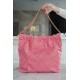 Chanel 22P Spring/Summer New 22 Bag Coral Pink Small  