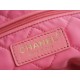 Chanel 22P Spring/Summer New 22 Bag Coral Pink Small  