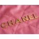 Chanel 22P Spring/Summer New 22 Bag Coral Pink Small  