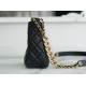 Chanel 22P Vintage Hippie Bag Glossy Crinkled Lambskin  