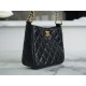 Chanel 22P Vintage Hippie Bag Glossy Crinkled Lambskin  