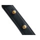 Leboy Small Pebbled Black Gold Medium Caviar Calfskin  