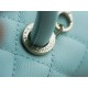 Coco Handle New Calfskin Handle Small Baby Blue Calfskin  