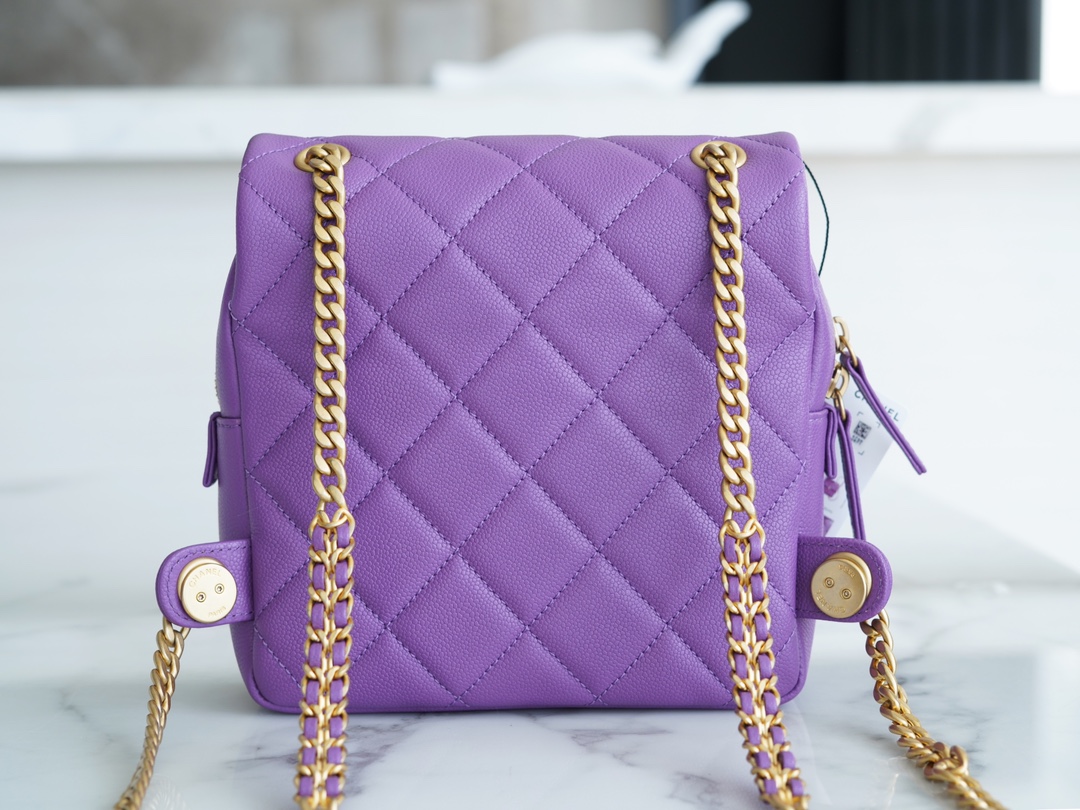 Chanel 22P Backpack Purple  