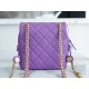 Chanel 22P Backpack Purple  