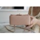 CF Classic Flap Lambskin Square Fatty Milk Tea Beige  