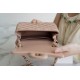 CF Classic Flap Lambskin Square Fatty Milk Tea Beige  