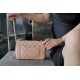 CF Classic Flap Lambskin Mini Milk Tea Beige  