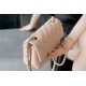 CF Classic Flap Lambskin Mini Milk Tea Beige  