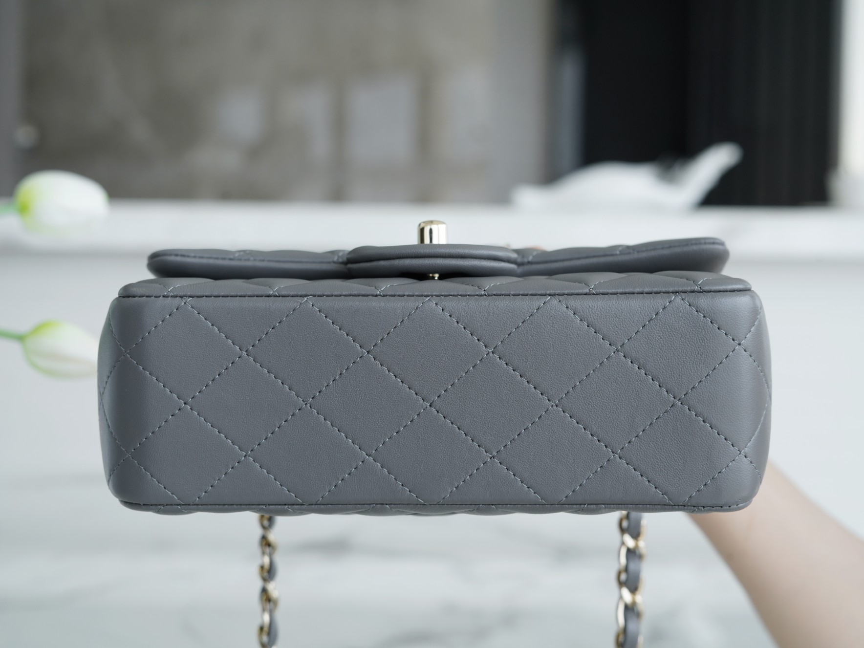 Classic Flap Mini Bag Lambskin  