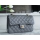 Classic Flap Bag Small Deep Grey  