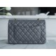 Classic Flap Bag Small Deep Grey  