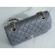 Classic Flap Bag Small Deep Grey  