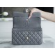 Classic Flap Bag Small Deep Grey  