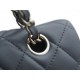 Classic Flap Bag Small Deep Grey  