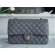 Classic Flap Bag Medium Deep Grey  