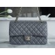 Classic Flap Bag Medium Deep Grey  