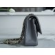 Classic Flap Bag Medium Deep Grey  