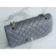 Classic Flap Bag Medium Deep Grey  