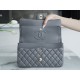 Classic Flap Bag Medium Deep Grey  