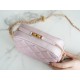 Chanel 21/22 Bullet Shell Horizontal Camera Bag Pearl Pink  