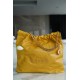 Chanel 22P Handbag Medium Mango Yellow  