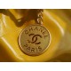 Chanel 22P Handbag Medium Mango Yellow  