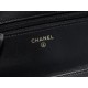 Chanel WOC Fortune Bag Black Gold Lambskin  