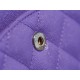 Classic Flap Washed Calfskin Medium Lavender Purple  