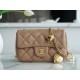 Chanel 22B Heart Chain Bag CF Mini Beige  