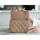 Chanel 22B Heart Chain Bag CF Mini Beige  