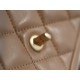 Chanel 22B Heart Chain Bag CF Mini Beige  